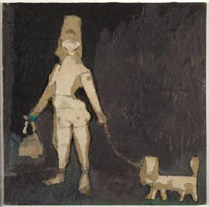 Femme au Chien